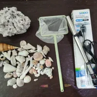 آکواریوم/ماهی/بخاری/صدف