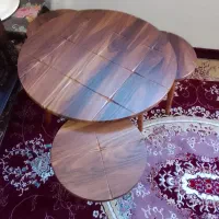 میز مبل با سه عدد عسلی