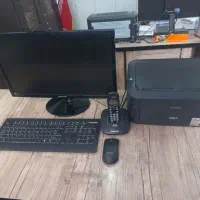سیستم کامل رایانه،میز،صندلی،پرینتر