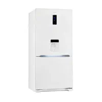 یخچال هیمالیا دو درب سفید چرمی