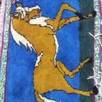 قالیجه دست بافت|فرش|ایلخچی, |دیوار