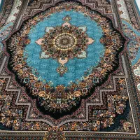 فرش ۷۰۰شونه رنگ فیروزاه ای|فرش|اراک, |دیوار