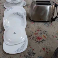 چینی پارس اپال و توستر|ظروف سرو و پذیرایی|رشت, پیرکلاچای|دیوار