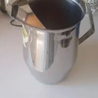 پارچ استیل قدیمی محکم و سالم