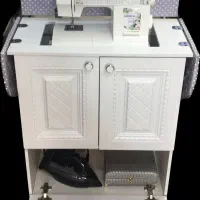 میز اتو و چرخ خیاطی