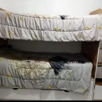 تخت دو طبقه تمام ام دی اف