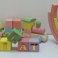 اکسسوری چوبی.اسباب بازی چوبی.سیسمونی.