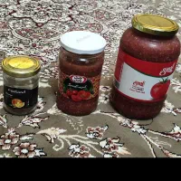 انواع شیشه های خالی برای مربا، ترشی وحبوبات وسبزی