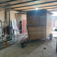 نیاوران فرمانیه کانکس سیار کافه کمپر غذا فروشگاه م