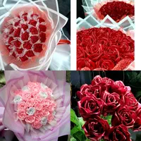 دسته گل روبانی زیبا|گل مصنوعی|کرج, خرمدشت|دیوار