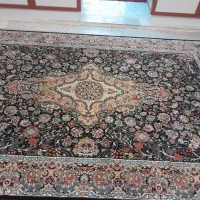 فرش ۹ متری سورمه ای دستباف گونه کاشان|فرش|تهران, نیروی هوایی (پیروزی)|دیوار