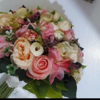 دسته گل عروس شیک