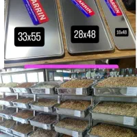 سینی استیل قنادی