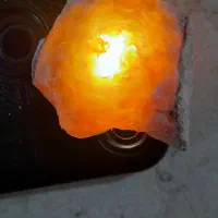 سنگ زیبا بارنگ قرمز ونارنجی