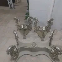 میز عسلی چوبی در حد نو