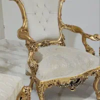 مبل 9نفره ی سلطنتی|مبلمان خانگی و میز عسلی|قم, قلعه کامکار|دیوار