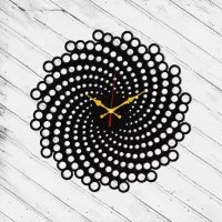 ساعت دیواری مینیمال فلزی