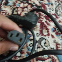 کابل برق سه پین منبع تغذیه کامپیوتر|قطعات و لوازم جانبی رایانه|پیشوا, |دیوار