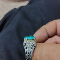 انگشتر نقره فیروزه