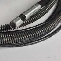 تولید دوربین شلنگی آندوسکوپی صنعتی کابل فنری