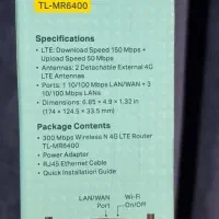 مودم 4G بی سیم TP Link|مودم و تجهیزات شبکه|تهران, شهرک غرب|دیوار