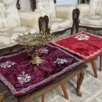 رومیزی مخمل عتیقه