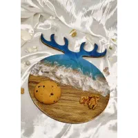 سینی و اردوخوری از جنس رزین|ظروف سرو و پذیرایی|تهران, دولاب|دیوار