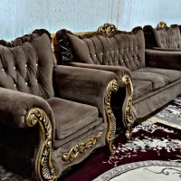 مبل سلطنتی|مبلمان خانگی و میز عسلی|شال, |دیوار