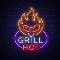 تابلو نئون فست فود