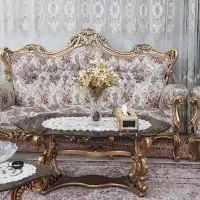 مبل استیل چوب راش|مبلمان خانگی و میز عسلی|کرمانشاه, |دیوار