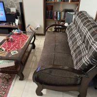 کاناپه سه نفره ترک با میز و عسلی|مبلمان خانگی و میز عسلی|تهران, شهرآرا|دیوار