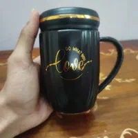 لیوان ماگ بلک گلد کاملا نو