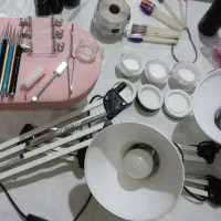 لوازم کاشت ناخن حرفه ای/قیمت خوب