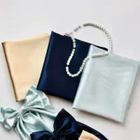 فروش عمده روبالشتیوکلاه خواب وکرلی مو ساتن ابریشم