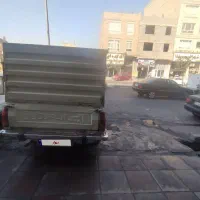 پیکان وانت مدل 93 چند لگه رنگ شاستی جلو پلمپ