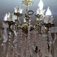 لوستر برنزی|لوستر و چراغ آویز|فردیس, شهرک شهید حسینی|دیوار