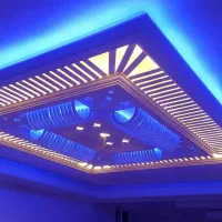 گچکاری سفیدکاری گچبری لکه گیری و ابزار و نورمخفی