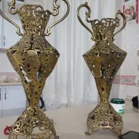 ۲عدد گلدان برنز ۵میلیون ۵۰۰