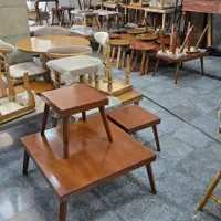 جلومبلی و عسلی+جلو مبلی چوبی