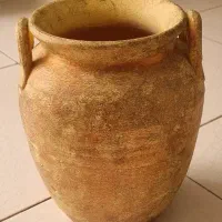 گلدان سفالی پتینه