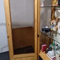 کمد /بوفه /کمد بزرگ /کمد چوبی /ویترین چوبی|بوفه، ویترین، کنسول|چالوس, |دیوار