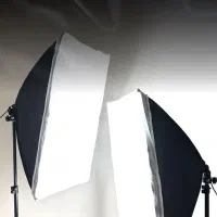 کیت دوشاخه ویدیو لامپ به همراه سافتباکس