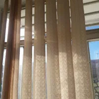 پرده عمودی همراه میل پرده آلومینیمی