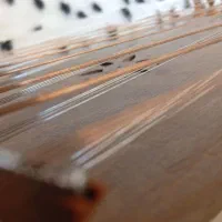 سنتور مارک زارعی با جعبه حمل|سازهای سنتی|بانه, |دیوار