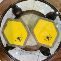 سرمه دوزی و جواهر دوزی|پرده، رانر، رومیزی|اصفهان, باغ زرشک|دیوار