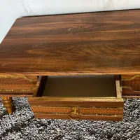 میز جلو مبلی با دو عدد عسلی سالم