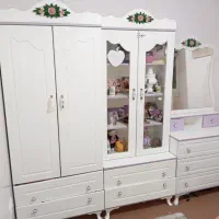 تخت و کمد بچه|تخت و صندلی بچه|فردوسیه, |دیوار