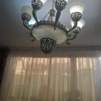 لوستر ۸ شاخه جنس برنز|لوستر و چراغ آویز|مشهد, ادیب نیشابوری (شهرک غرب)|دیوار