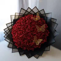 دسته گل آرایی روبانی و باکس کادویی سهند