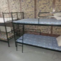 تخت دو طبقه فلزی